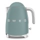 SMEG - KLF03EGMEU tetera eléctrica 1,7 L 2400 W Cromo, Verde - KLF03EGMEU